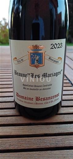 Burgundy Beaune Domaine Besancenot Les Mariages 2023