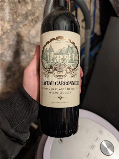 Burdeos Pessac-Léognan Grand Cru Château Carbonnieux 2022