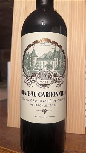 Bordeaux Pessac-Léognan Grand Cru Château Carbonnieux 2022