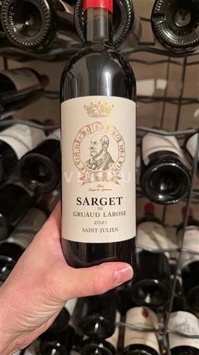 Bordeaux Saint-Julien Grand Cru Gruaud Larose Sarget 2021