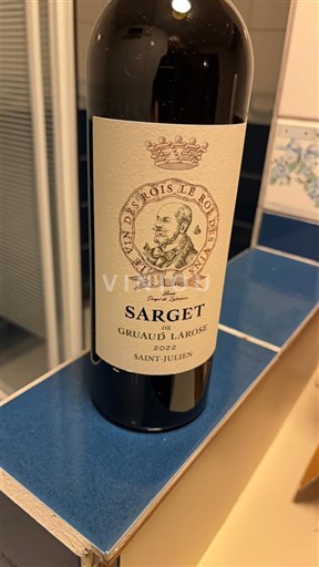 Bordeaux Saint-Julien Grand Cru Gruaud Larose Sarget 2021