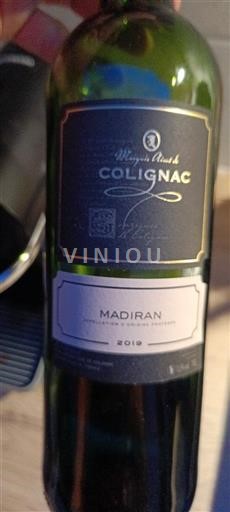 Sudoeste Madiran Marquis de Colignac 2019
