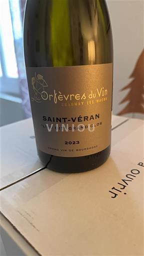 Burgundy Saint-Véran Les Orfèvres du Vin "Lieu Dit" Grand Clos 2023