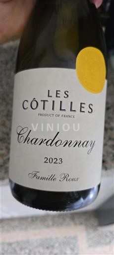 Burgundsko Burgundsko Chardonnay Famille Roux Les Côtilles 2023