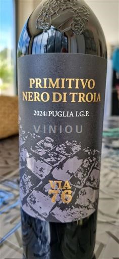 Puglia Via 76 Primitivo Nero di Troia 2024