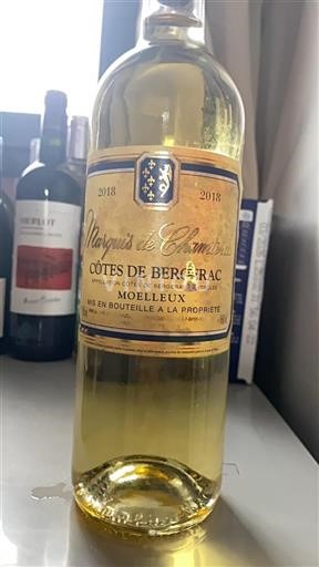 Lounais-Ranska Côtes-de-bergerac Marquis de Chasseuil 2018