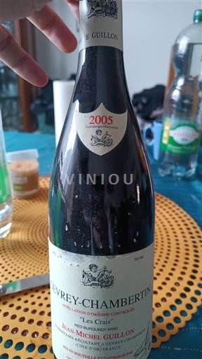 Borgogna Gevrey-Chambertin Domaine Guillon Les Crais 2005