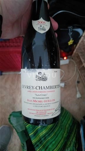 Bourgondië Gevrey-Chambertin Jean-Michel Guillon Les Crais 2005