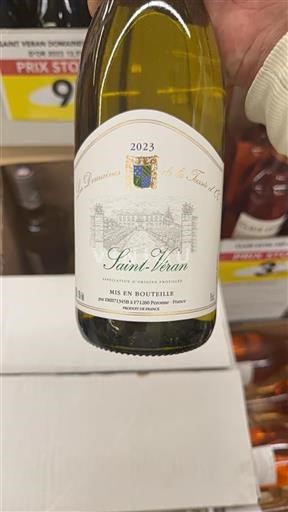 Burgundy Saint-Véran Domaine Les s de la Tasse Or 2023