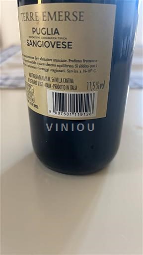 Puglia Terre Emerse Senza annata