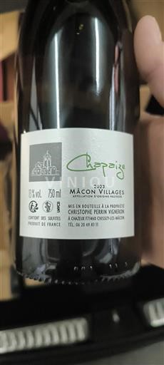 Burgundi Mâcon ja Mâcon-kylät Christophe Perrin Chapaize 2023