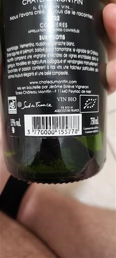 Languedoc Corbières Château Montfin Sur Pilotis 2022
