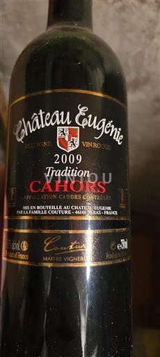 Sydvestfrankrig Cahors Château Eugénie Tradition 2009
