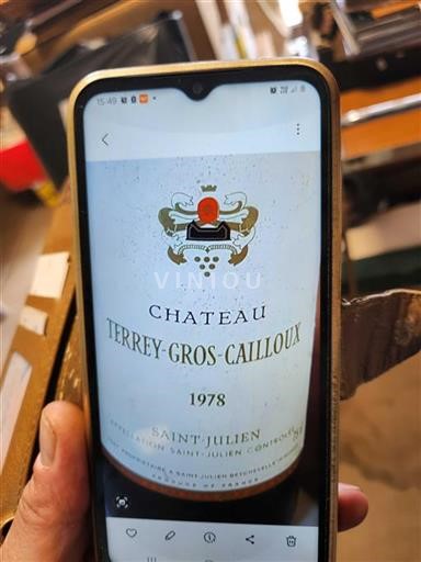 Burdeos Saint-Julien Château Terrey-Gros-Cailloux 1978