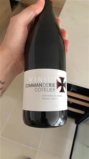 Rhône-dalen Costières-de-nîmes Commanderie Cotelier 2023