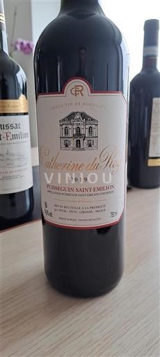 Bordeaux Puisseguin-saint-émilion Catherine du Roy 2019