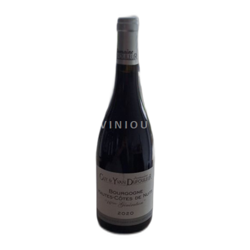 Vin Rouge sec 16ème Génération Domaine Guy & Yvan Dufouleur 2020 France Bourgogne Hautes Côtes de nuits AOC