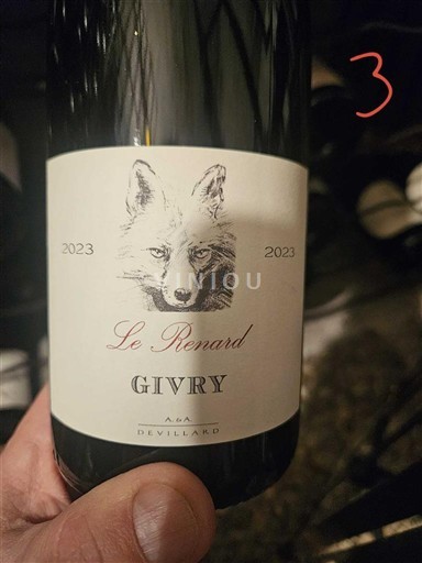 Burgund Givry A&A DEVILLARD Le Renard 2023