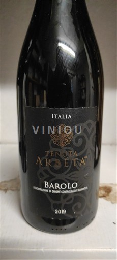 Piemonte Barolo Tenuta Arbeta 2019