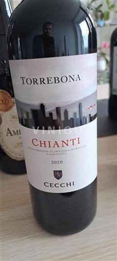 Tuscan Wines Chianti Cecchi Torrebona 2020
