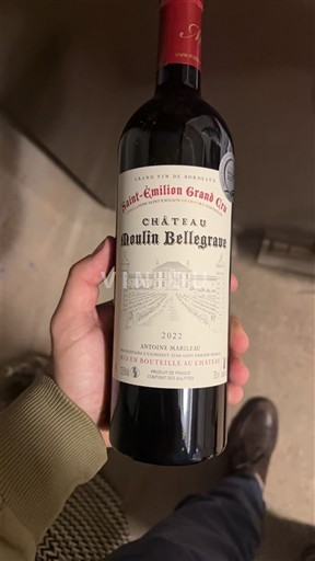 Bordeaux Saint-Émilion Grand Cru Grand Cru Château Moulin Bellegrave 2022