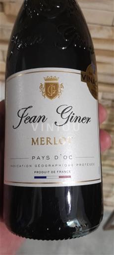 Languedoc og Roussillon Pays d'Oc Jean Giner Ikke årgangsbestemt