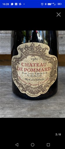 Borgoña Pommard Château Pommard 2001