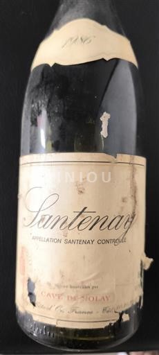Borgoña Santenay Cave de Nolay 1986