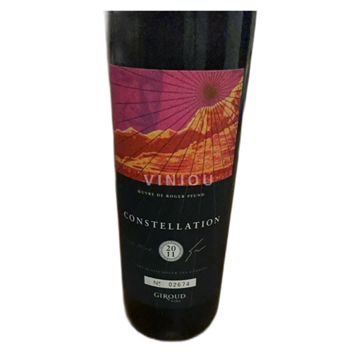 Wallis Wallis AOC Domaine Roger Pfund Constellation 2011