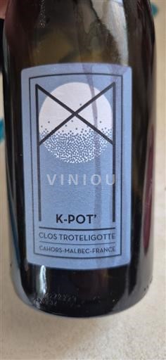 Sudoeste Cahors Clos Troteligotte K-POT' 2022