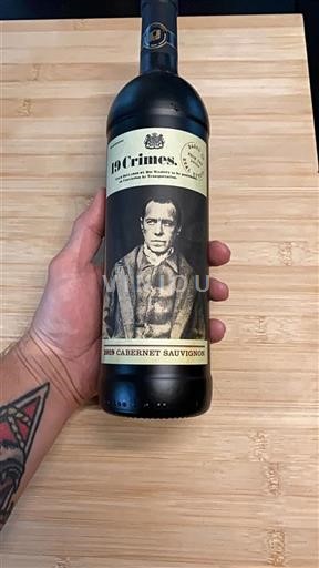 Južna Avstralija Ni doloceno 19 Crimes Cabernet Sauvignon 2019
