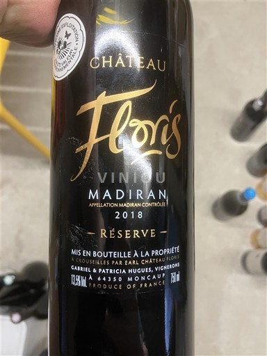 Sud-Ouest Madiran Château Floris Réserve 2018