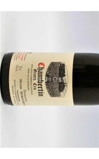 Bourgondië Chambertin Grand Cru Domaine Henri Rebourseau Niet-geïntegreerd