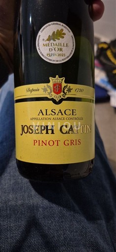 Alsace Joseph Cattin Pinot Gris 2022