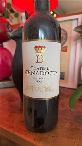 Bordeaux Haut-Médoc Château Bernadotte 2016