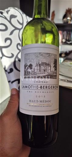 Bordeaux Haut-Médoc Cru Bourgeois Château Lamothe-Bergeron 2015