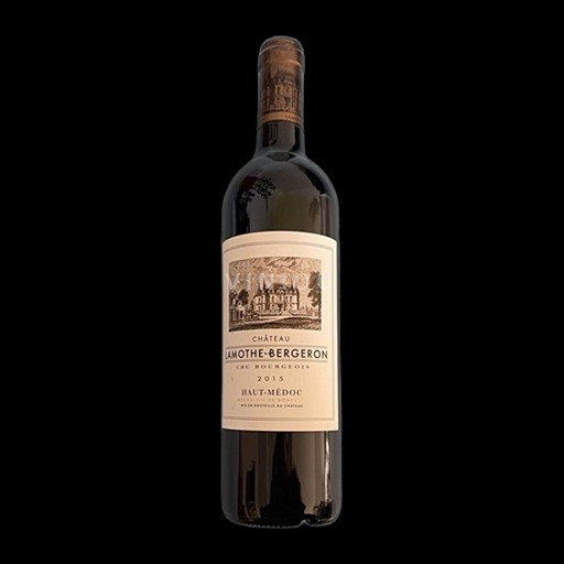Bordeaux Haut-Médoc Cru Bourgeois Château Lamothe-Bergeron 2015
