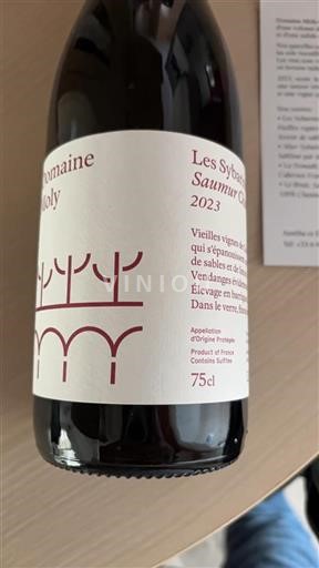 Valle della Loira Saumur-Champigny Domaine Moly Les Sybarites 2023