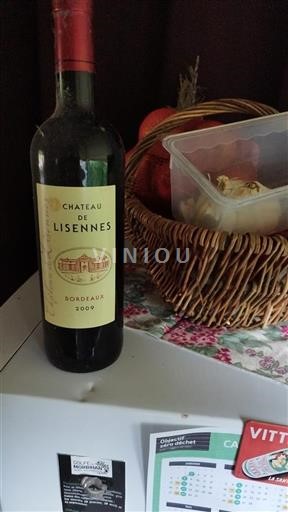Burdeos Bordeaux Château Lisennes 2009