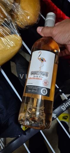 Languedoc og Roussillon Pays d'Oc Gris de Gris Ikke årgangsbestemt