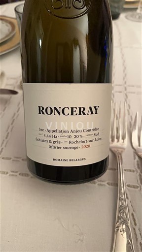 Loiredalen Anjou Domaine Belargus Ronceray 2020