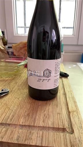 Vin Rouge sec Jaja Grange La Grange aux Belles 2020 France Vallée de la Loire AOC