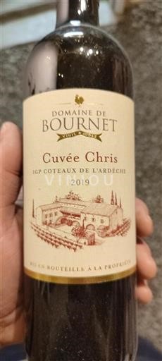 Alpi e Paesi Rodaniani Coteaux dell'Ardèche Domaine Bournet Chris 2019