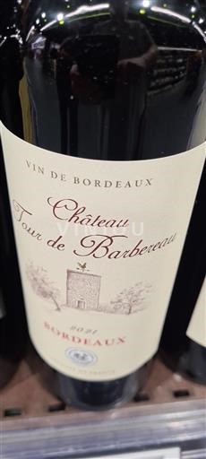 Bordéus Château Tour de Barbereau 2021