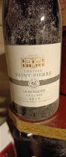 Langvedok La Clape Château Saint-Pierre La Bergerie 2019