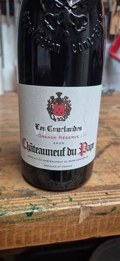 Rhônedalen Châteauneuf-du-Pape Les Courlandes Grande Réserve 2020