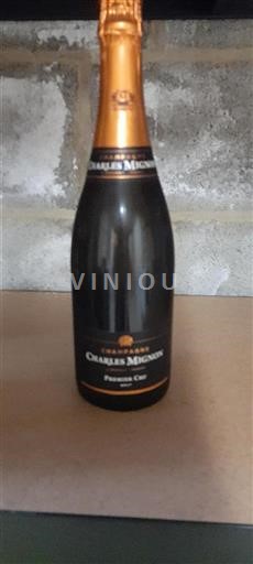 Champaña Champán Charles Mignon Premium Cru Sin añada