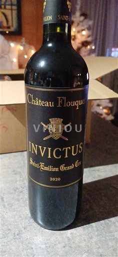 Bordeaux Saint-Émilion Grand Cru Château Flouquet INVICTUS 2020