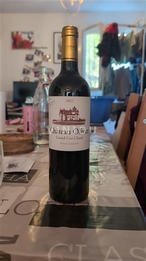 Bordeaux Pessac-Léognan Grand Cru Classé Château Olivier 2022