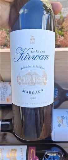 Burdeos Margaux Grand Cru Classé Château Kirwan 2022